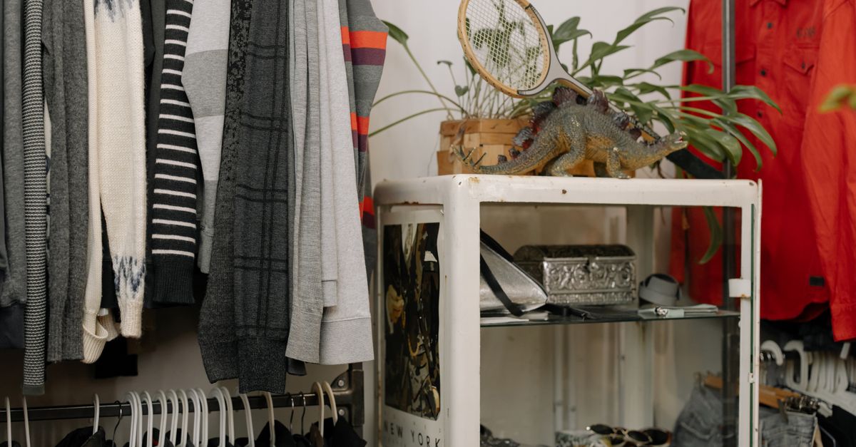 Explore a chic boutique with trendy apparel and unique decor elements, perfect for retail inspiration.